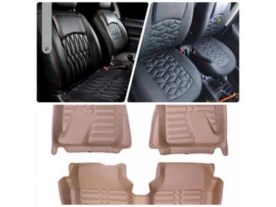 روکش صندلی و کفی 3بعدی تکی به قیمت عمده