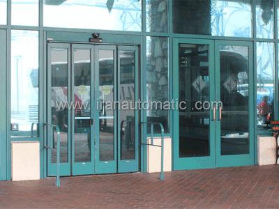 فروش و نصب آسانسور-درب اتوماتیک شیشه ای اسلایدی