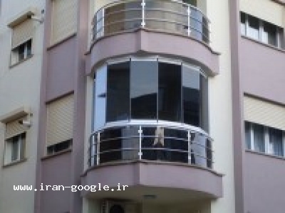 صنایع شیشه سانتی ، دودبند آپارتمان ، سند بلاست