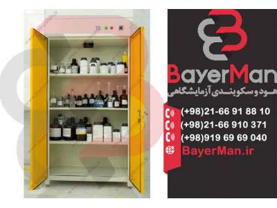 کابینت های خاص-تولید پرکاربردترین کمد نگهداری مواد شیمیایی در شرکت بایرمن
