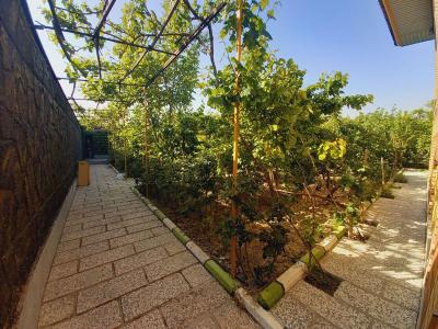 آلاچیق چوبی-1000 متر باغ ویلا با دسترسی عالی در شهریار