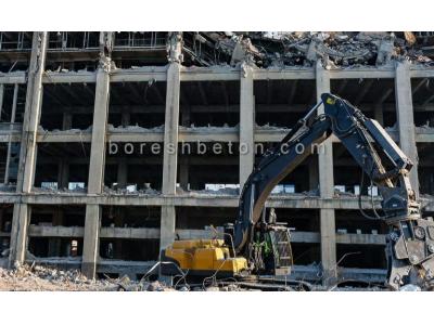 تخریب بتن با اسید