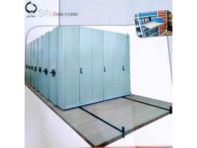 انواع بایگانی ریلی و قفسه بندی بایگانی