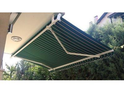 سایبان بازویی زنجیری و سیم بکسلی