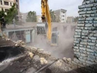 تخریب-تخریب ساختمان ، آهن آلات کلنگی و بتنی