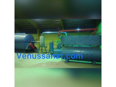 دستگاه بازیافت لاستیک به گازوییل