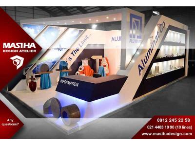 غرفه آرایی و طراحی و اجرای غرفه نمایشگاهی 