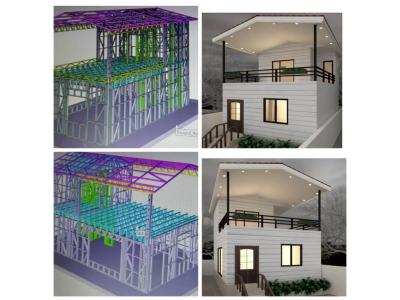 ویلای پیش ساخته ال اس اف،ویلای مازندران امل lsf