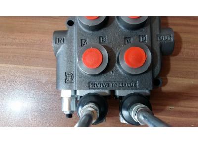 شیر ليور هیدرولیک دو دسته فنری 1/2 شهاب