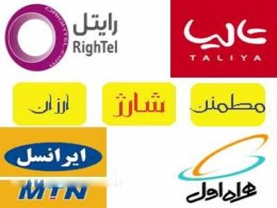 فروش آنلاین کارت شارژ ایرانسل، کارت شارژ همراه اول ، کارت شارژ رایتل
