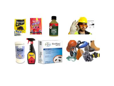 فروش سموم حشره کش و وسایل حفاظت فردی