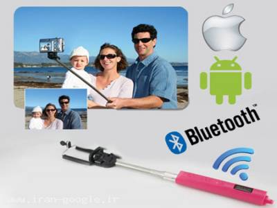 بلوتوث-پایه عکاسی مونوپاد به همراه شاتر بلوتوث موبایل( فروشگاه کارَن شاپ )