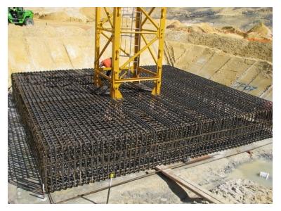 آرماتور بندی،قالب بندی و نصب جک زیر قالب