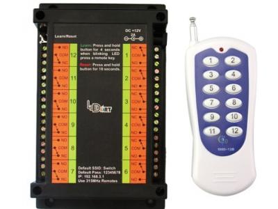 کنترلر وای فای و ریموتی رله -دوازده کانال