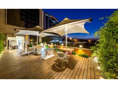 چتر و سقف ثابت روفگاردن و حیاط