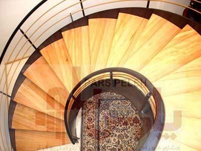 پله پیچ پارس پله