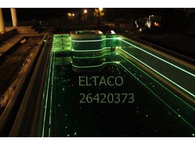 نورپردازی استخر