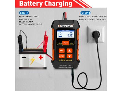 تستر با تری KONNWEI KW520