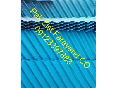 صفحات مورب ته نشینی لاملا، PP,PVC-پاک زیست فرآیند