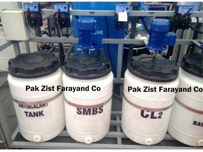 پکیج کلرزنی - پکیج تزریق مواد شیمیایی (هیپوکلریناتور)