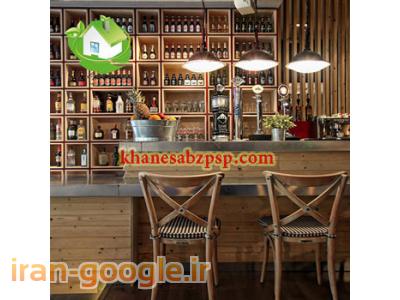 رستوران چوبی-طراحی و اجرای دکوراسیون چوبی