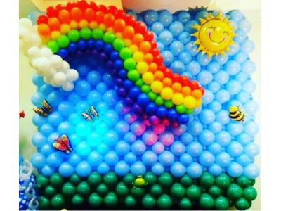 بادکنک آرایی در  تهرانپارس