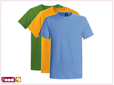 فروش تیشرت یقه گرد تبلیغاتی 