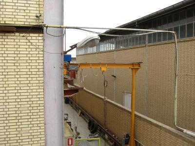 جرثقیل نیم دروازه ای