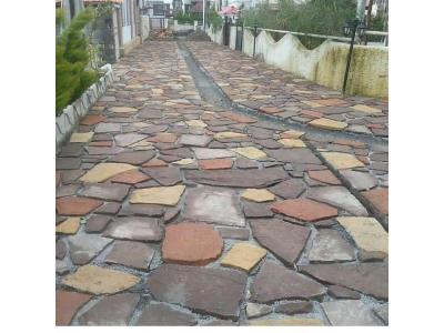 اجرا و فروش سنگ لاشه سنگ ورقه ای سنگ مالون