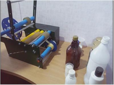 دستگاه چاپ لیبل- دستگاه لیبل چسبان نیمه اتوماتیک