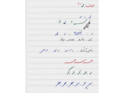 آموزش خوشنویسی سریع توسط استاد حقانی بابل 
