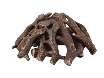 پخش عمده هیزم شومینه تزیینی سفالی