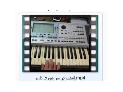 کتاب الکترو نیکی نُت فارسی 12 آهنگآموزش تصویری ارگ-آموزش تصویری ارگ و پیانو برای مبتدی