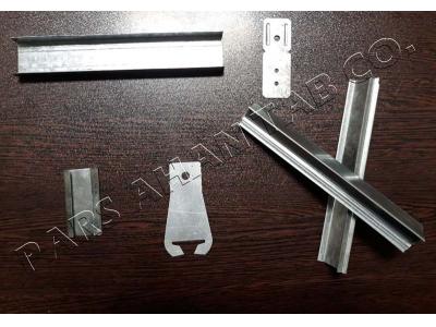 تولید تایل آلومینیومی سازه پنهان – مخفی آهن تاب