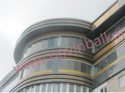 شیشه بالکن ریلی (نوین بالکن البرز)