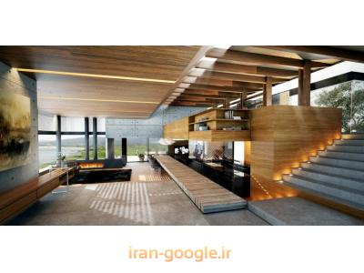 طراحی و ساخت دکوراسیون داخلی و نمای ترموود ، طراحی و ساخت کابینت و تخت کم جا