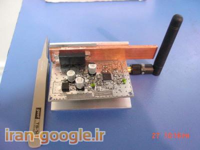 پروژه بیسیم دیجیتال با میکرو کنترولر ATmega 8 و ماژول آر اف RFM-12B و BP RF