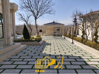 آسفالت کاری استخر-660 متر باغ ویلا نوساز در لم آباد ملارد