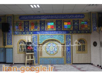 پارتیشن متحرک مسجد-ساخت محراب نمازخانه ، ساخت دکوراسیون داخلی سنتی 