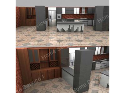 برقکاری-طراحی اجرای دکوراسیون داخلی  ,  کابینت های آشپزخانه مدرن و کلاسیک 