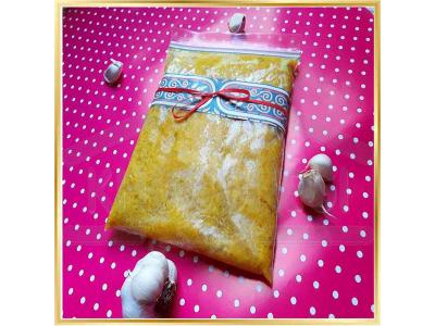 سیر سرخ شده