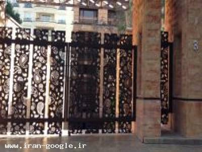 درب ورودی پارکینگ و حیاط - طراحی جدید