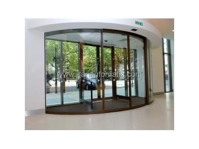 درب اتوماتیک شیشه ای اسلایدی