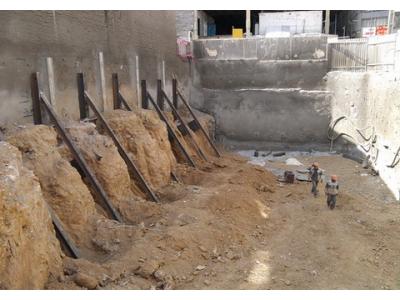 تخریب,گودبرداری,خاکبرداری,طراحی و اجرای ,سازه نگهبان,نیلینگ,انکراژ,تاپ دان,خرپا,مهار متقابل,شاتکریت,میکروپایل