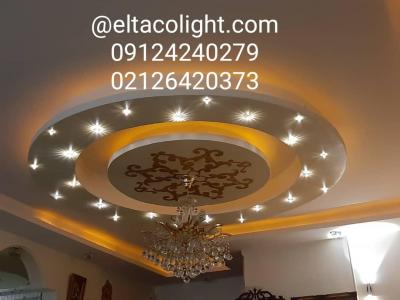 نورپردازی سقف فیبرنوری