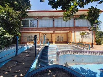 6250 متر باغ ویلا با انواع درختان میوه در شهریار