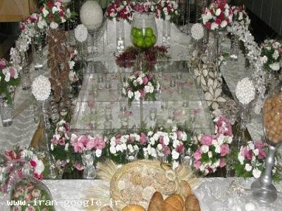مزون عروس شیراز-سفره عقد بابک جوکار در شیراز