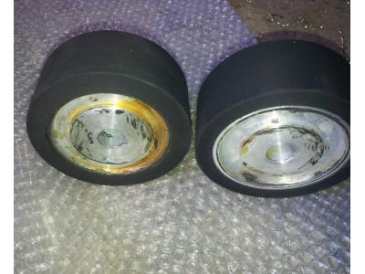 ساخت و روکش لاستیکی چرخهای صنعتی