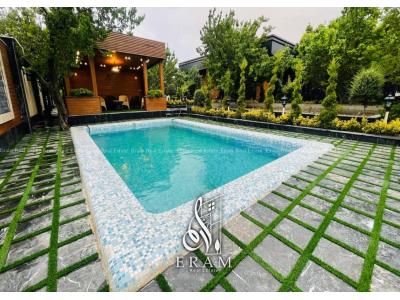 زینتی-715 متر باغ ویلا زیبا در لم آباد ملارد