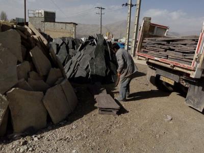 اجرا و فروش سنگ لاشه سنگ ورقه ای سنگ مالون